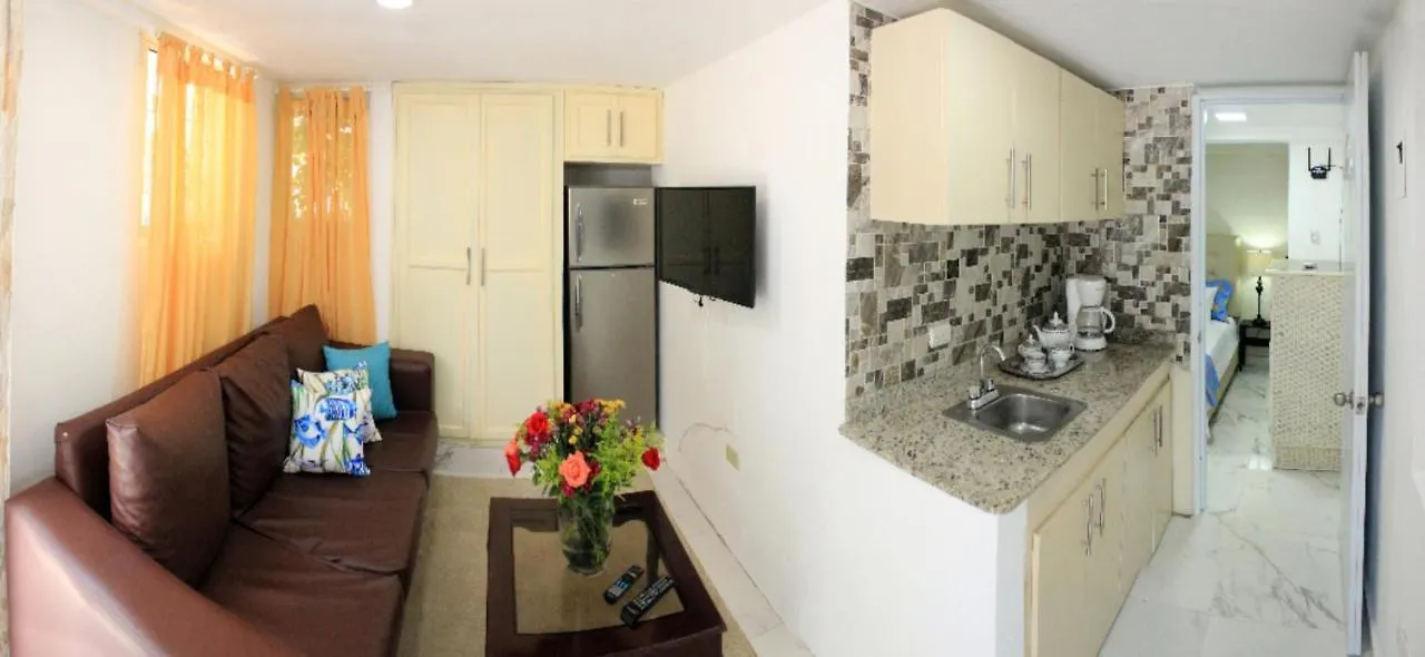 2 Guests 1Bed Studio 3Min To Beach And Main Street Sosúa Apartament